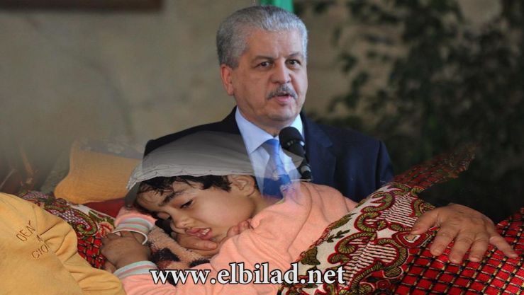 سلال يرسل الطفلة ”فاطمة” المصابة بالسيدا عن طريق الخطأ إلى فرنسا للعلاج