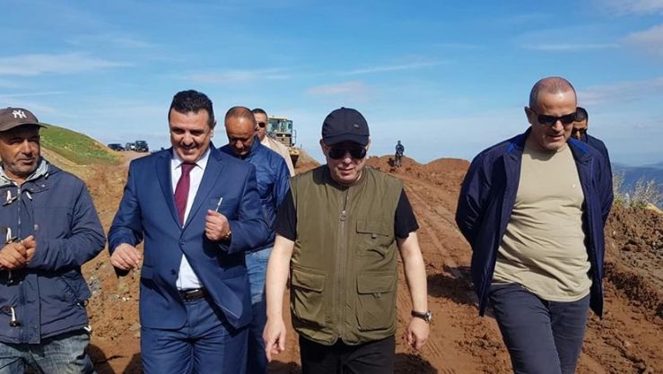 جانب من الزيارة "المفاجئة"