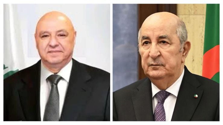رئيس الجمهورية يؤكد تضامن الجزائر واستعدادها للوقوف إلى جانب لبنان