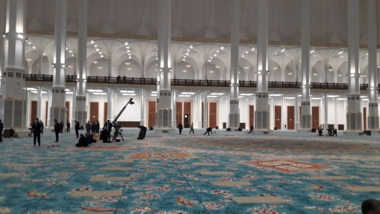 قاعة الصلاة لجامع الجزائر