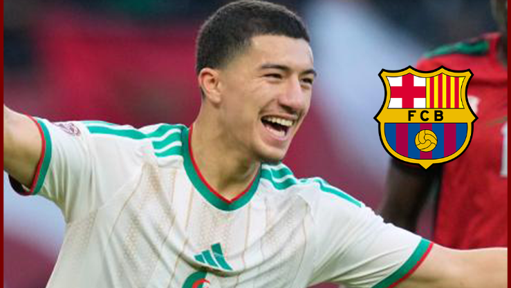 برشلونة يراقب الدولي الجزائري إبراهيم مازة في “الكان”