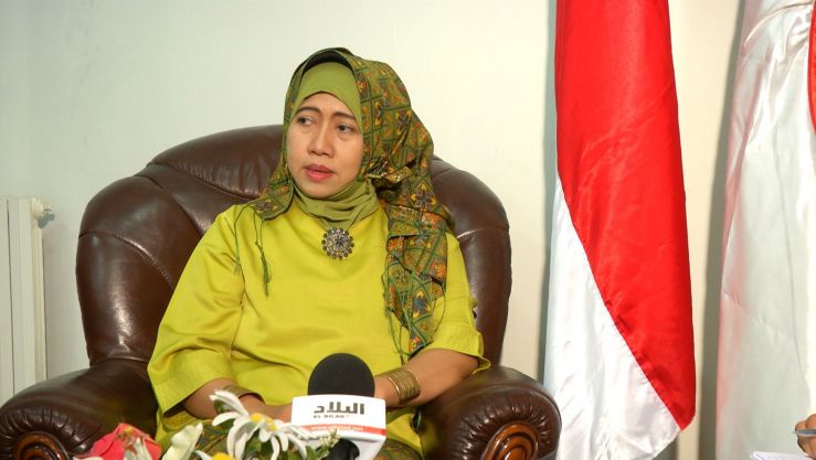 السفيرة الأندونيسية بالجزائر السيدة سفيرة محروسة