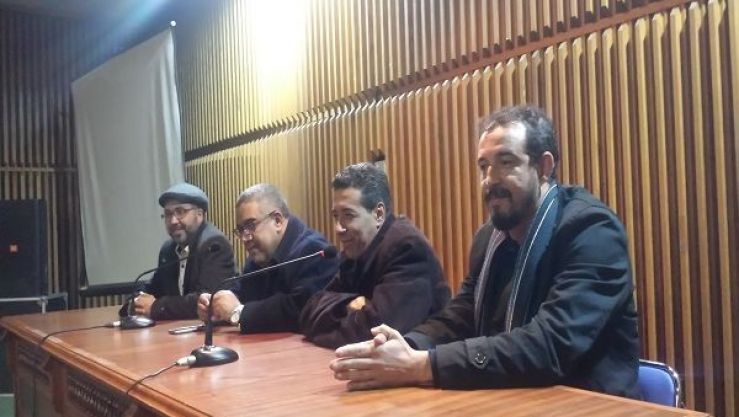الرباعي بشير بن سالم، عبد الرحمان زعبوبي، أحمد خوصة وعيسى جكاطي بعدسة البلاد