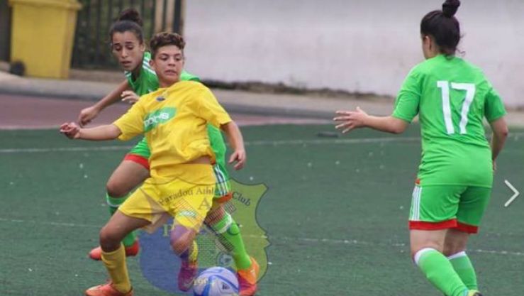 مباراة بارادو ضد المنتخب النسوي