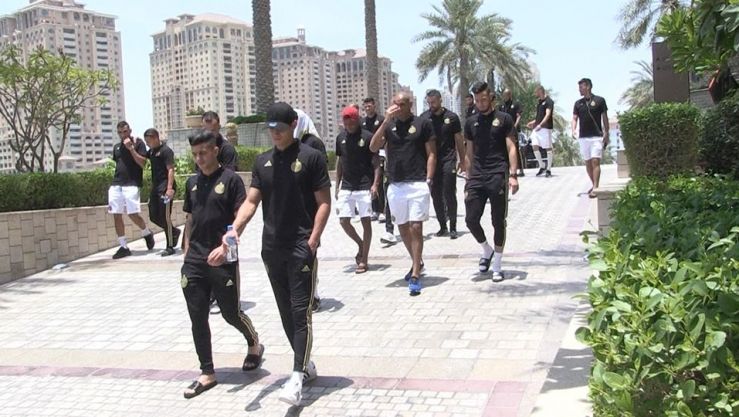 لاعبو المنتخب الوطني
