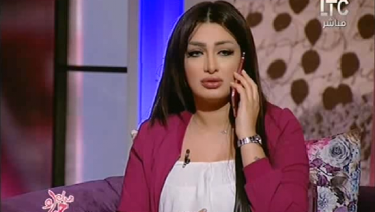 مذيعة مصرية