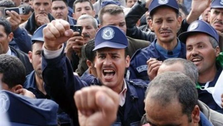 إحتجاجات الحرس البلدي