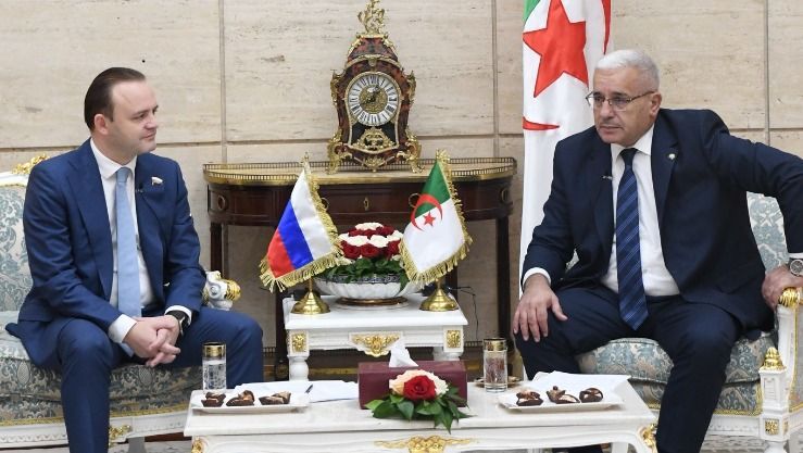 بوغالي يستقبل نائب رئيس مجلس الدوما لفدرالية روسيا