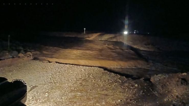 طرق مغلقة بسبب التقلبات الجوية الأخيرة
