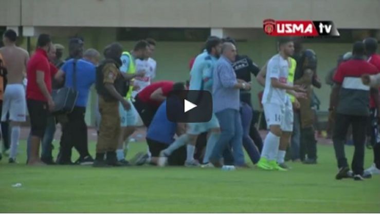 أحداث العنف و الاعتداءات ضد فريق إتحاد العاصمة