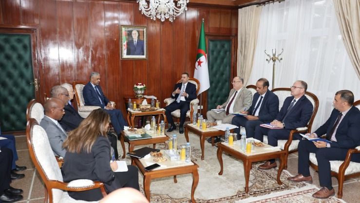 سعيود يبحث سبل تعزيز الشراكة بين الجزائر و مجموعة البنك الإفريقي للتنمية