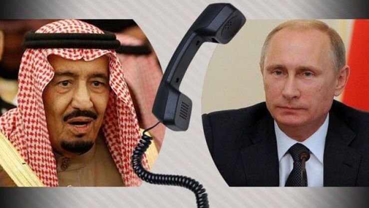 بوتين والملك سلمان