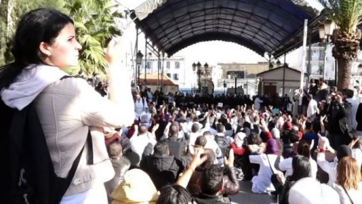 احتجاج الأطباء المقيمين