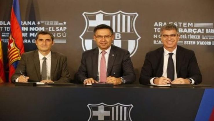أرنستو فالفيردي يوقع مع برشلونة