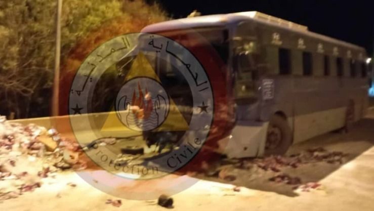 5 وفيات من عائلة واحدة في حادث مرور مميت ببومرداس