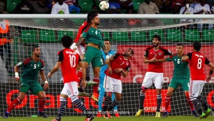 هدف منتخب مصر ضد المغرب