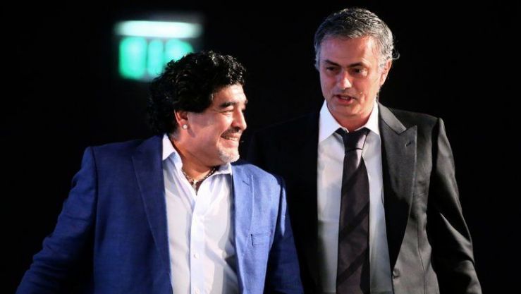 مورينيو و مارادونا