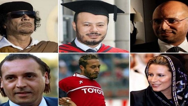 أبناء القذافي