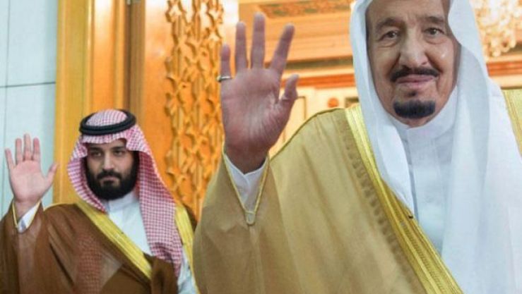 الملك سلمان وولي العهد