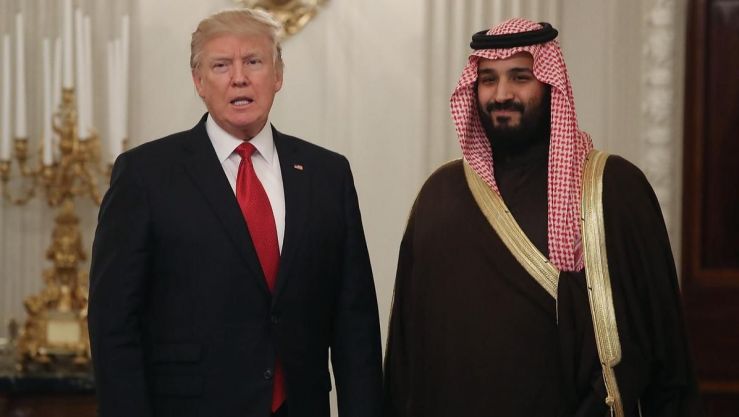 بن سلمان وترامب