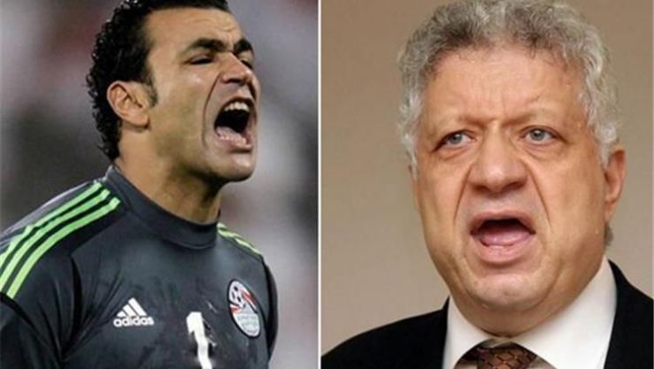 مرتضى منصور و عصام الحضري