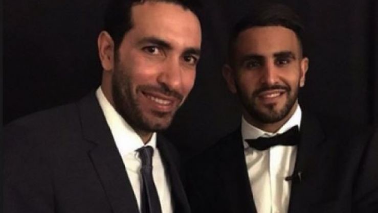 رياض محرز ومحمد أبو تريكة