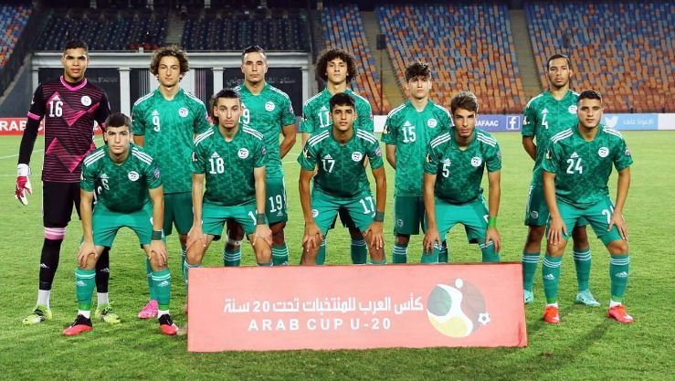 ÙƒØ£Ø³ Ø§Ù„Ø¹Ø±Ø¨ Ù„Ù„Ø´Ø¨Ø§Ø¨ Ø§Ù„ØªØ´ÙƒÙŠÙ„Ø© Ø§Ù„Ø£Ø³Ø§Ø³ÙŠØ© Ù„Ù„Ù…Ù†ØªØ®Ø¨ Ø§Ù„ÙˆØ·Ù†ÙŠ Ø£Ù…Ø§Ù… ØªÙˆÙ†Ø³ Ø§Ù„Ø±ÙŠØ§Ø¶ÙŠ Ø§Ù„Ø¨Ù„Ø§Ø¯