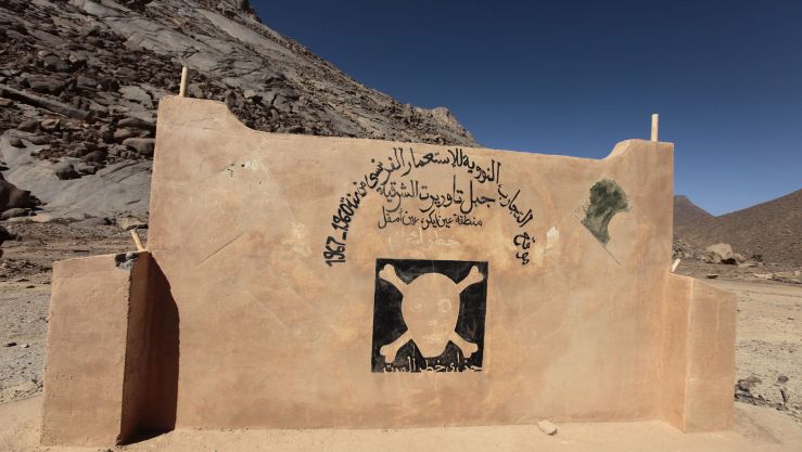 معالم شاهدة على الجرائم النووية لفرنسا في الجزائر