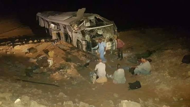 حادث مرور خطير جنوب المنيعة