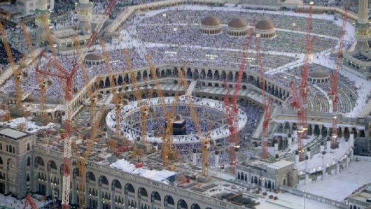 أشغال توسعة المسجد الحرام