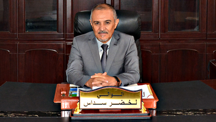 والي ولاية الشلف لخضر سداس