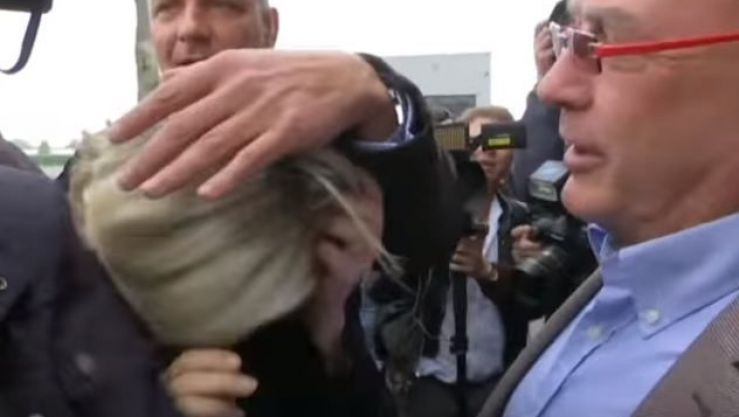 مارين لوبان تتعرض لموقع محرج!
