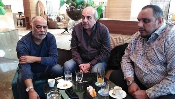 آلان ميشال رفقة الرئيس زعيم