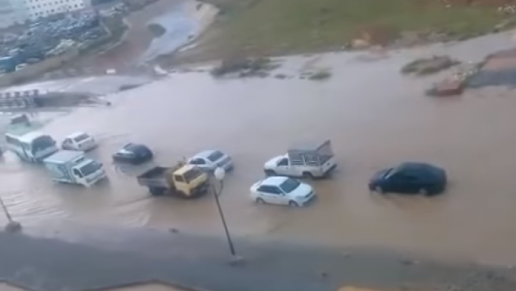 الأمطار الطوفانية بولاية تبسة
