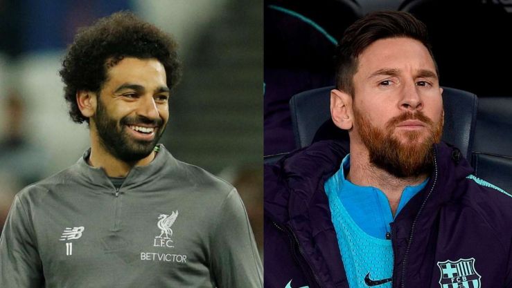 محمد صلاح، ميسي