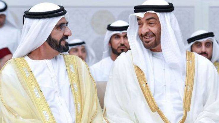 محمد بن زايد ومحمد بن راشد