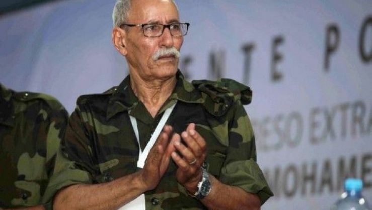 الرئيس الصحراوي إبراهيم غالي