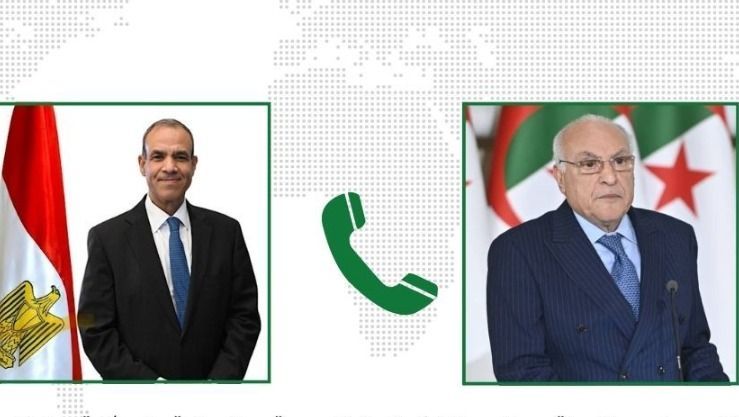 عطاف يتلقى مكالة من نظيره المصري