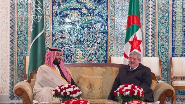 ولي العهد السعودي في الجزائر