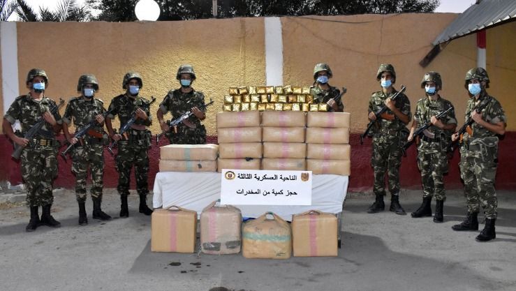 صورة عن المحجوزات