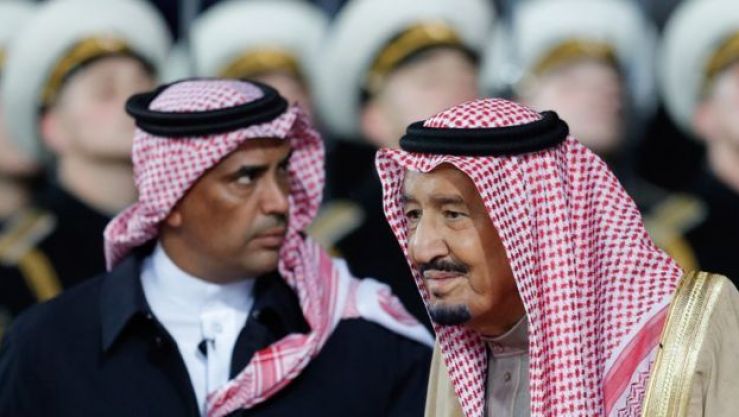 اللواء الفغم والملك سلمان