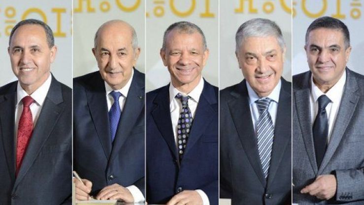 المرشحون الخمسة