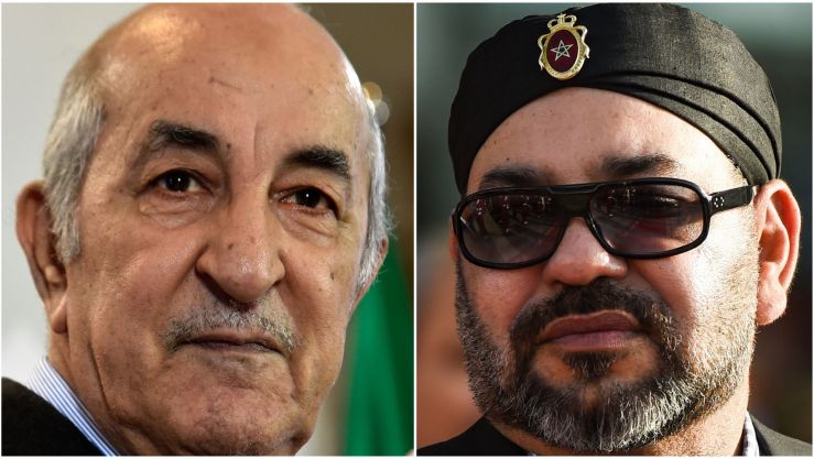 محمد السادس وعبد المجيد تبون