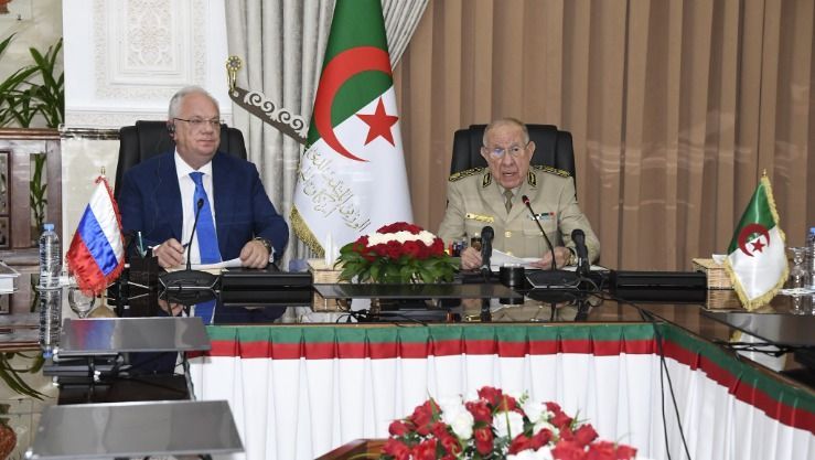 الفريق أول السعيد شنقريحة يستقبل رئيس المصلحة الفدرالية للتعاون العسكري والتقني لفدرالية روسيا