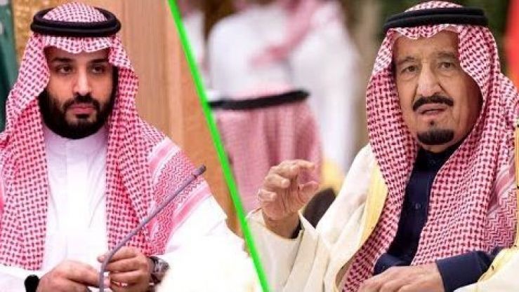الملك سلمان و ولي العهد محمد بن سلمان