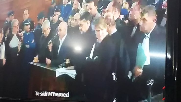 جانب من المحاكمة