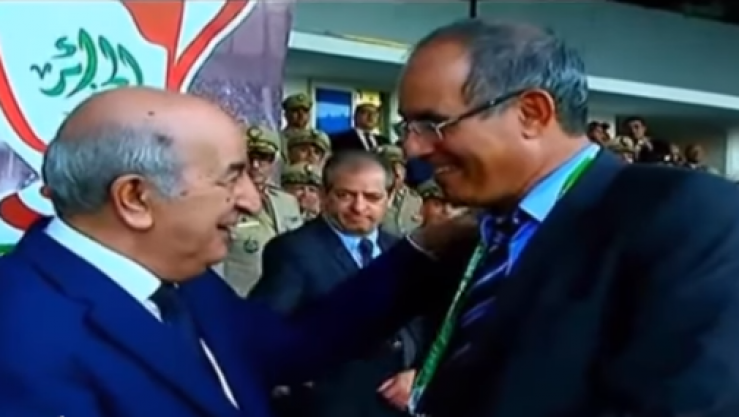 بادو الزاكي رفقة تبون