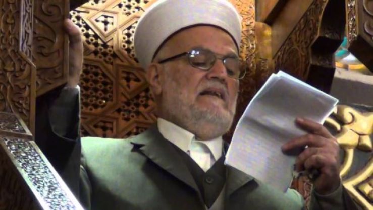 الشيخ عكرمة صبري خطيب المسجد الأقصى