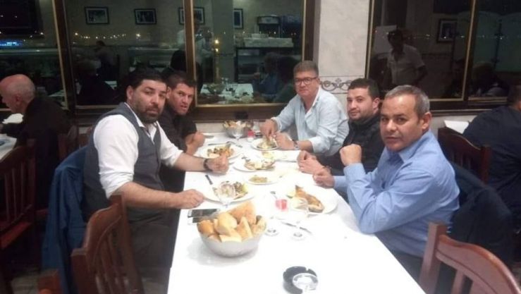 محمد ميخازني رفقة رئيس النادي