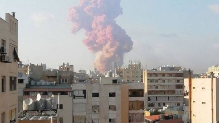 إنفجار مرفأ بيروت